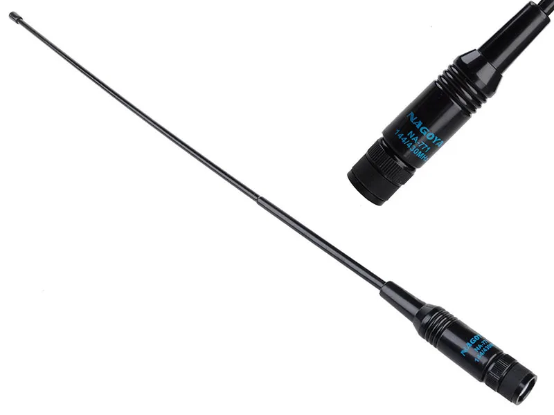 Двухдиапазонная Антенна Nagoya NA-771 BNC VHF/UHF 144/430 МГц мягкая антенна 771 для Vertex Icom IC-V8