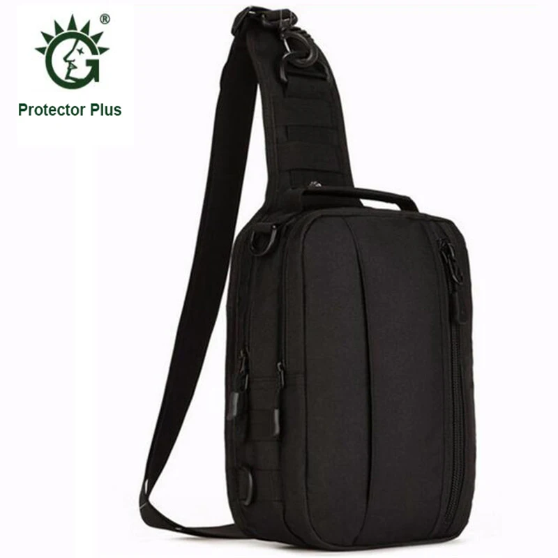 Протектор Плюс мужские нейлоновые военные дорожные сумки через плечо Модные