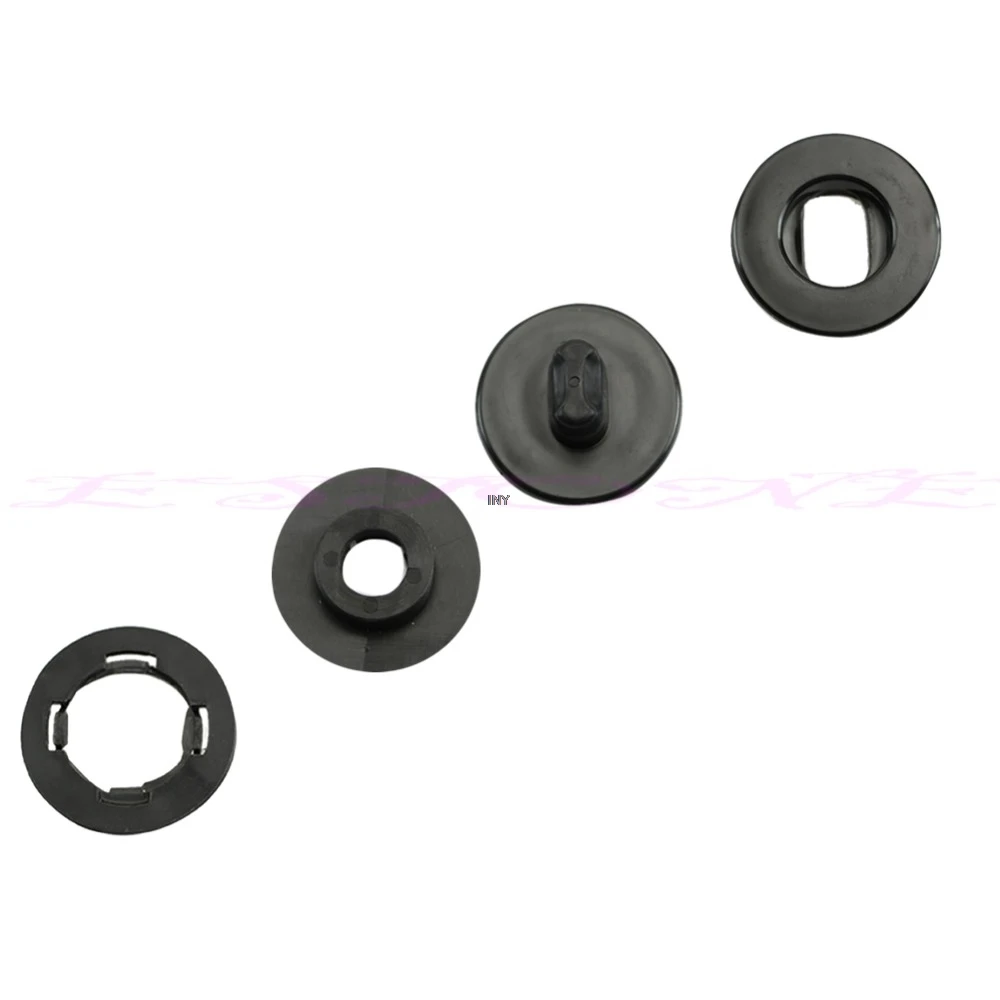 Черный премиум коврик в машину зажимы для крепления Захваты держатели этаж