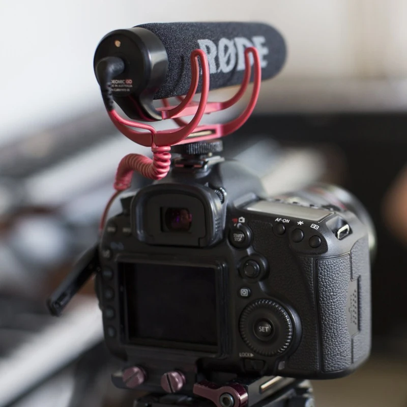 BOYA микрофон для видеозаписи VideoMic GO On Camera проводной конденсаторный камеры и