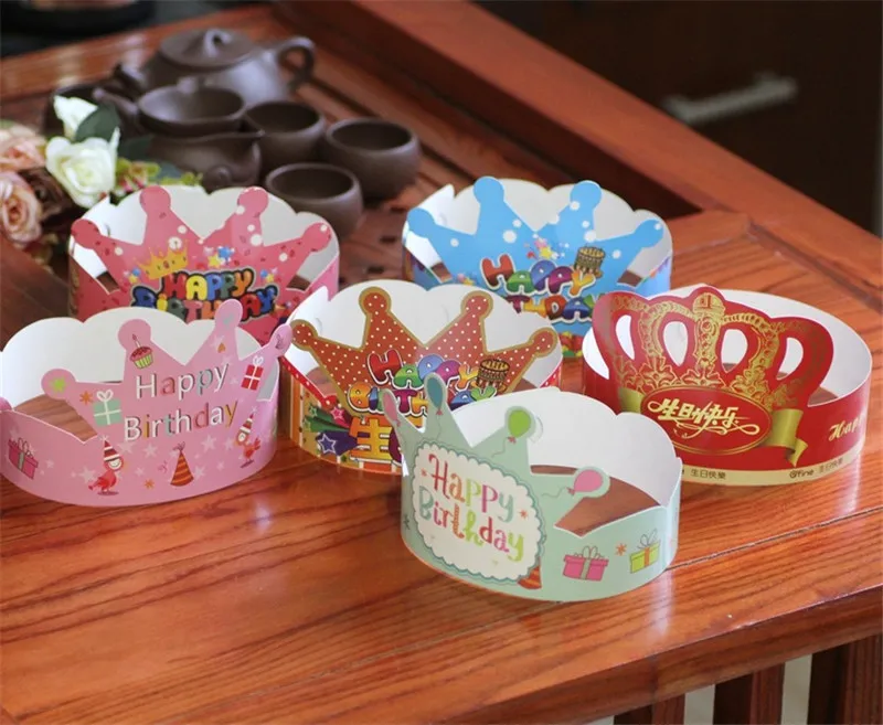 10 дюймов мультяшная бумажная шляпа сделай сам для празднования вечерние шапка