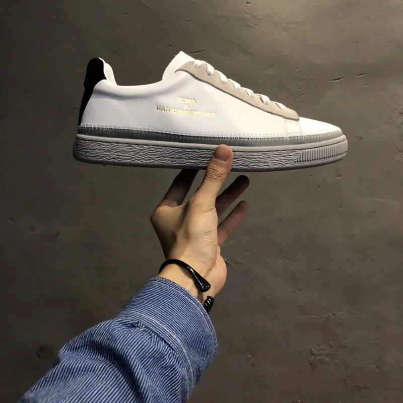 PUMA унисекс x Han Kjobenhavn корзина сшитые кроссовки бадминтон обувь size35 44|Обувь для