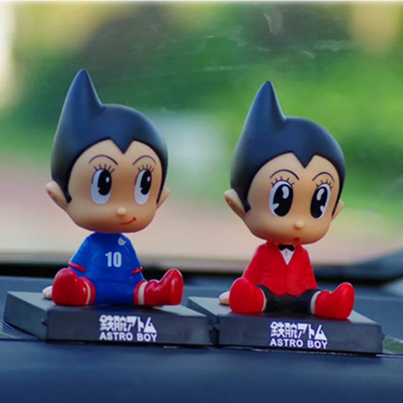 Аниме мультфильм Astro Boy Wacky Wobbler модные Автомобильные украшения ПВХ фигурки