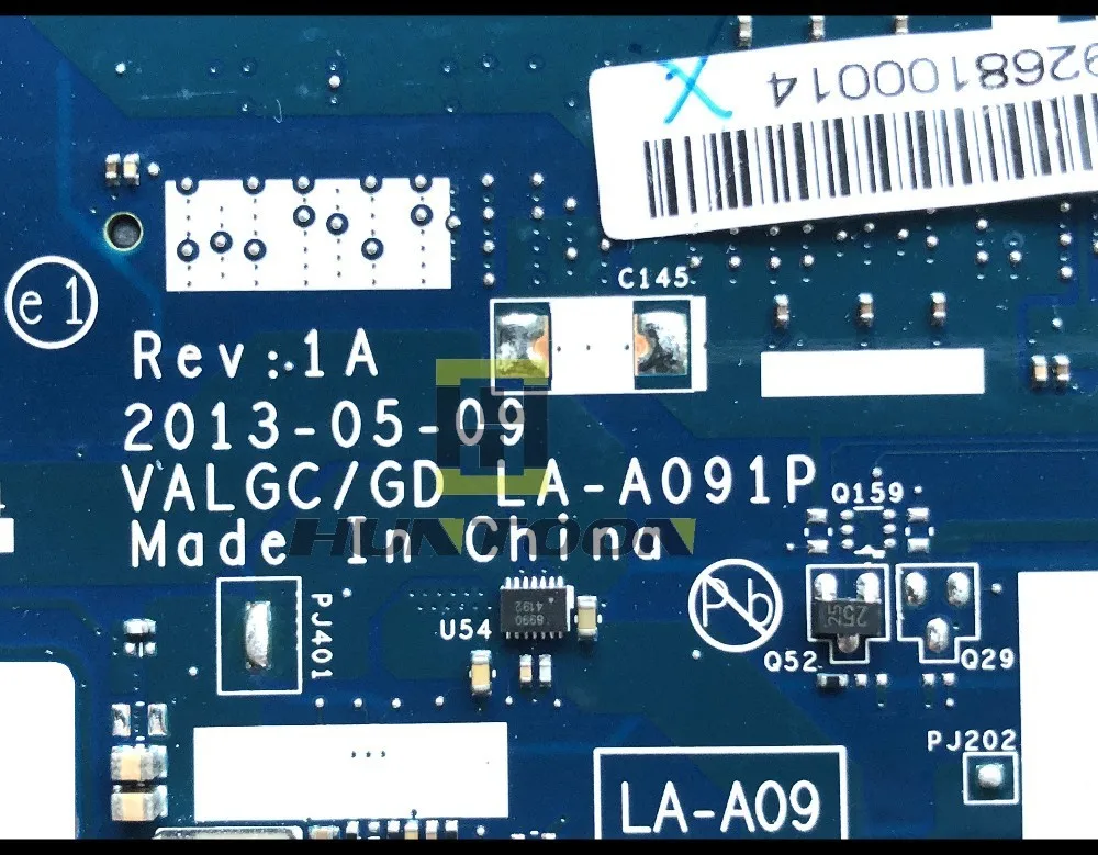 Высококачественная материнская плата VALGC/GD LA A091P для ноутбука Lenovo G505S FRU:90003262 Socket FS1