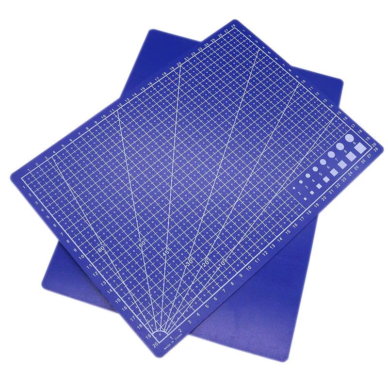 

A4 Grid Lines Cutting Mat Craft Card Fabric Leather Paper Board 30*22cm