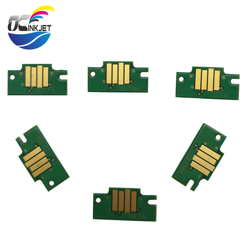 OCINKJET PFI 107 ARC картридж чип 6 шт. походят для Canon IPF 670 680 685 770 780 785 струйный принтер|Чип