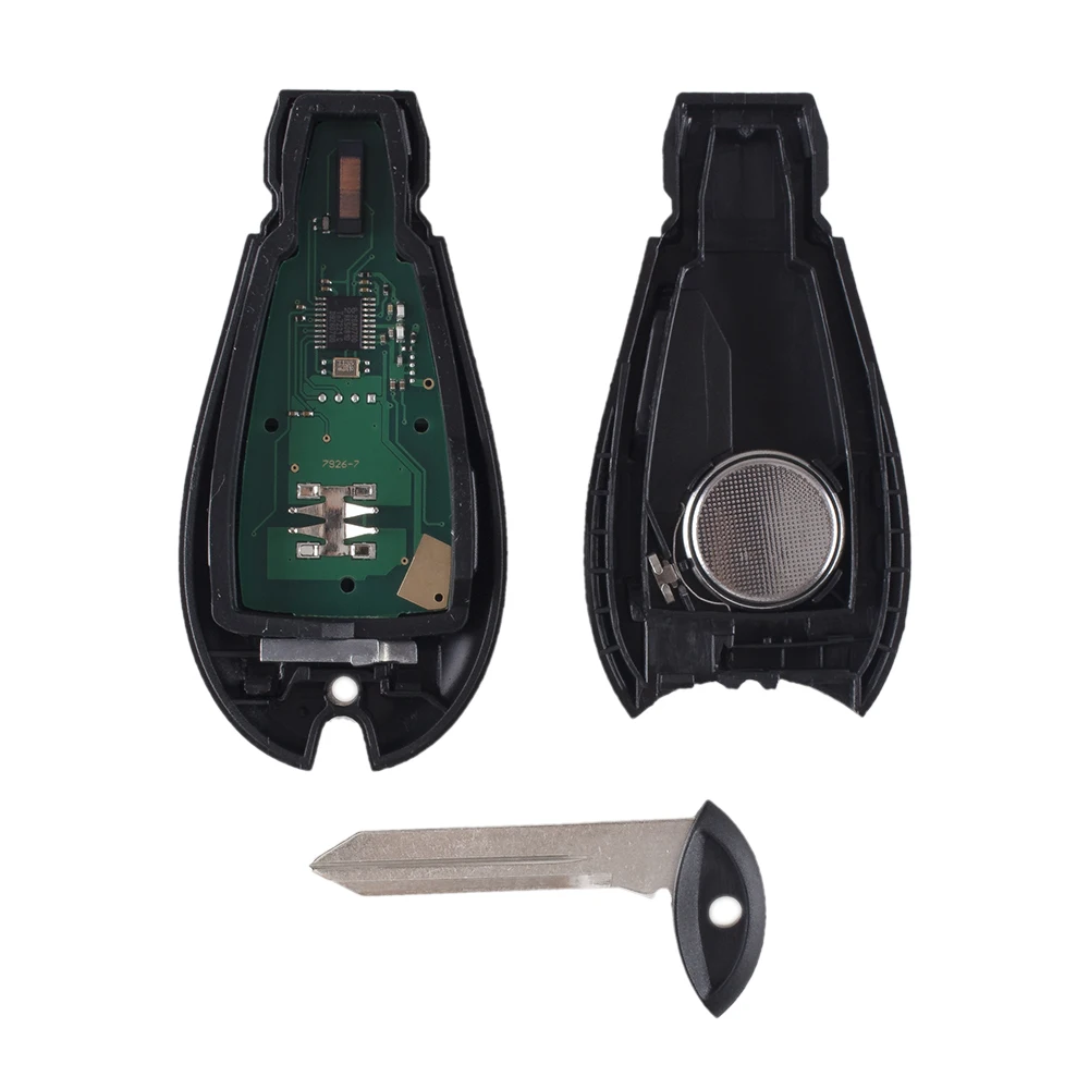 KEYYOU 2+ 1 3 кнопки умный дистанционный Автомобильный ключ для Dodge Grand Caravan Chrysler Town для Jeep Cherokee M3N5WY783X IYZ-C01C 433 МГц