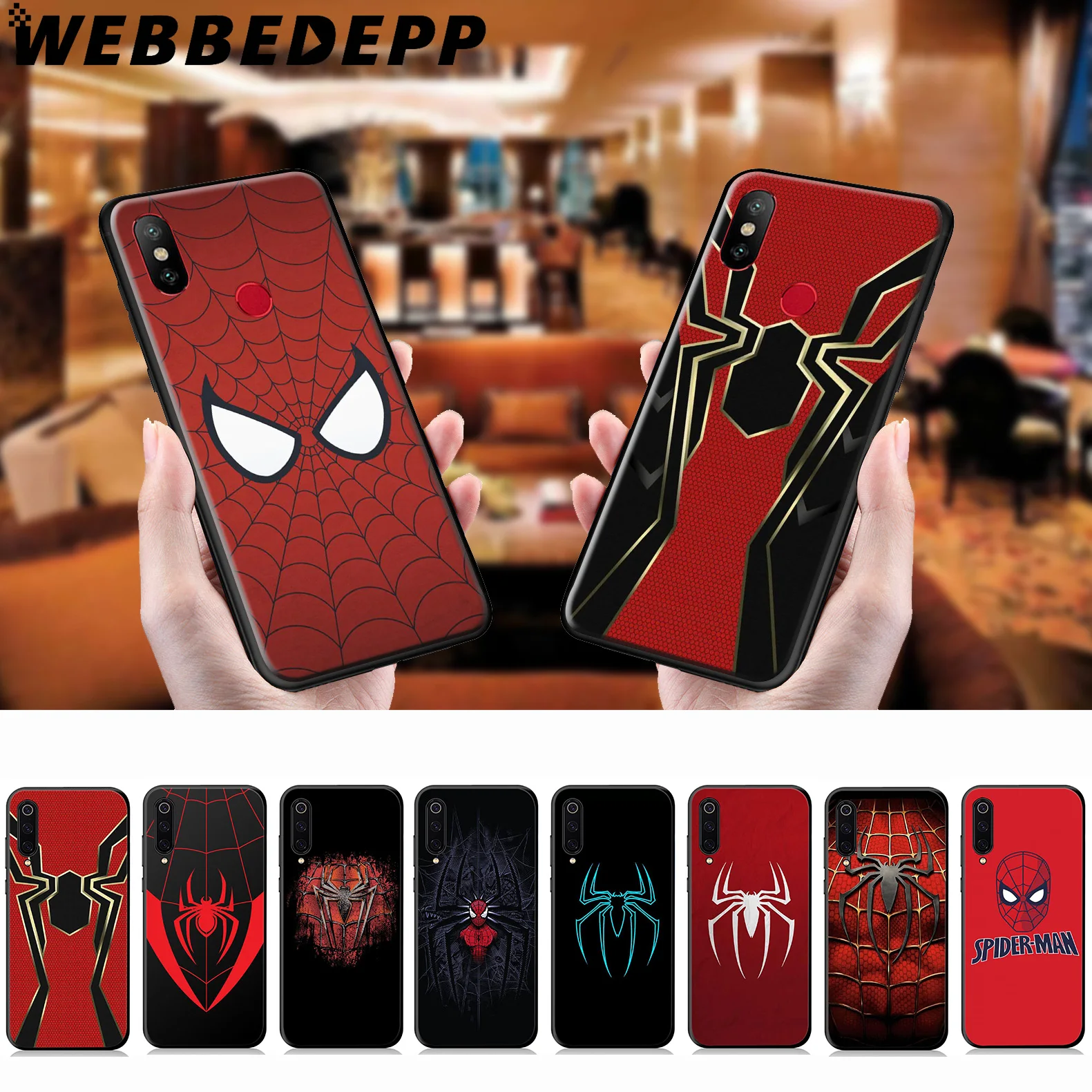 WEBBEDEPP Mavel «Человек-паук», мягкий чехол для Xiaomi mi 9T 9 8 SE 6 A1 A2 A3 Lite mi A1 mi A2 mi A3 mi F1 макс 3 mi 8 CC9E CC9
