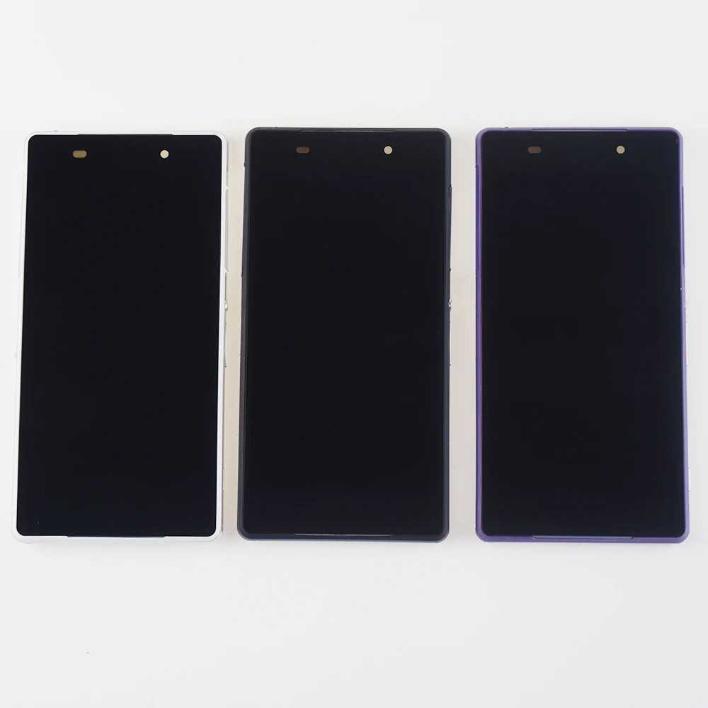 Для Sony Xperia Z2 ЖК дисплей сенсорный экран дигитайзер сенсор Стекло в сборе для L50w