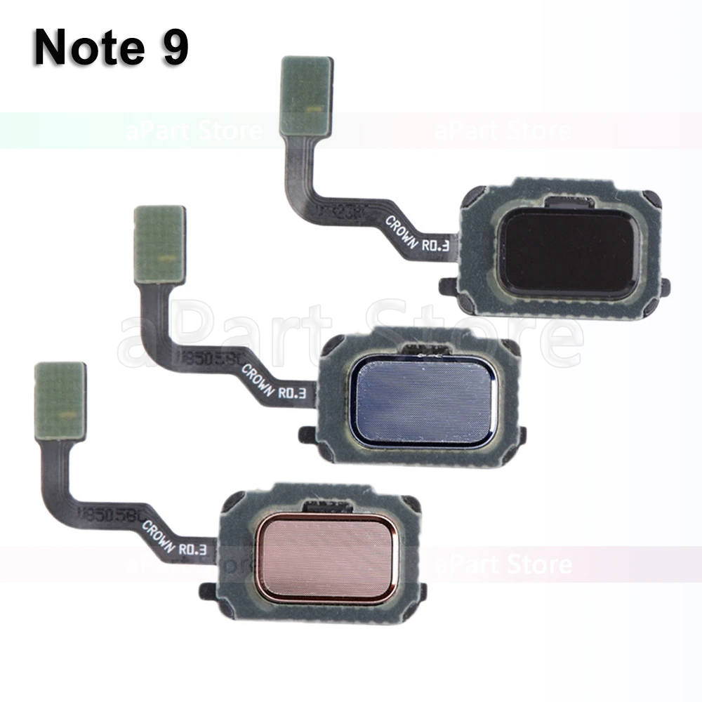 Гибкий шлейф для Samsung Galaxy Note 4 5 8 9 N910F N920F N950F N960F Оригинальная Кнопка возврата домой