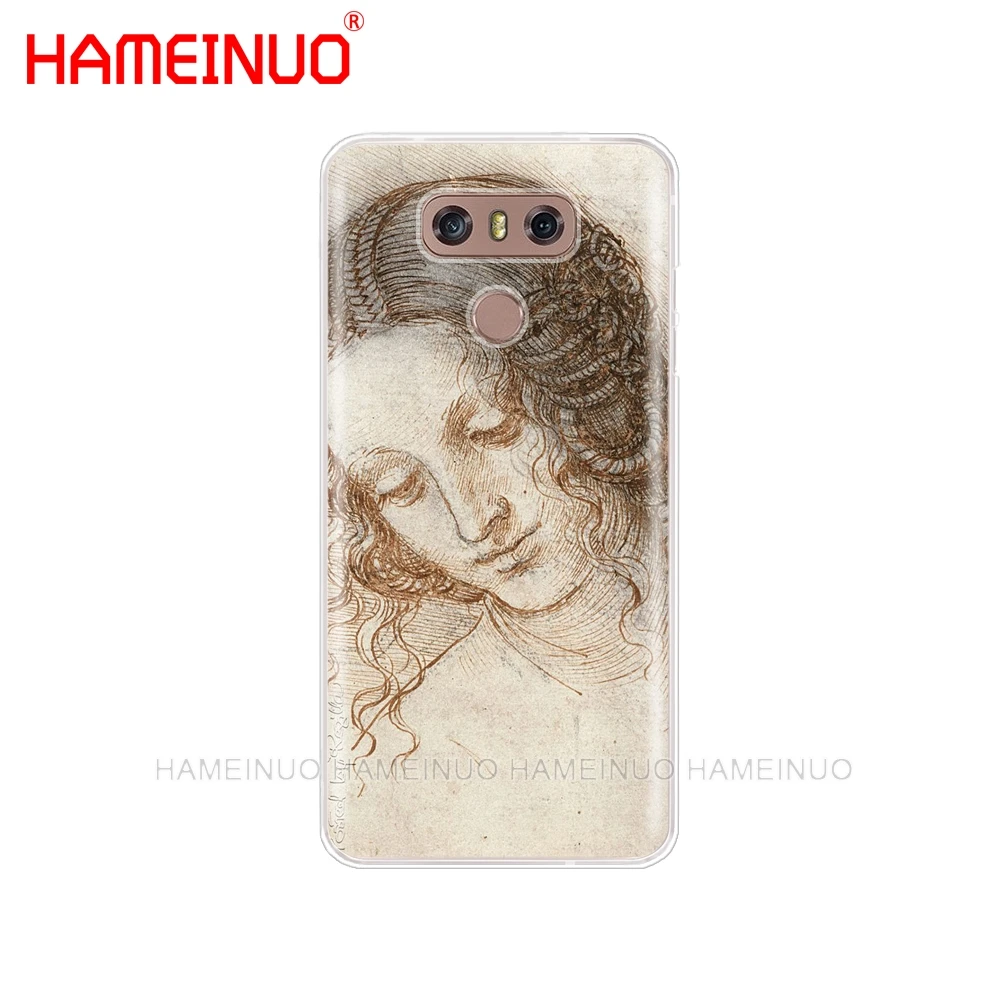 HAMEINUO Италия да Винчи искусство чехол для телефона для LG G7 Q6 G6 мини G5 K10 K4 K8 X POWER 2 V20 V30 - Цвет: 61836