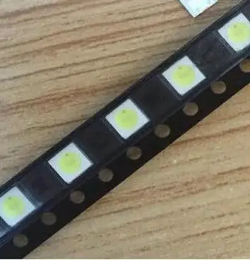 500 шт./лот SMD LED 3535 6 в холодный белый 2 Вт для телевизора/ЖК подсветки LATWT391RZLZK.|smd led|3535