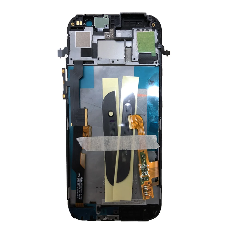 Протестировано для htc One M8, ЖК-дисплей, сенсорный дигитайзер, сенсорное стекло с рамкой в сборе, 5,0 дюймов, для htc M8 831c, Замена ЖК-дисплея