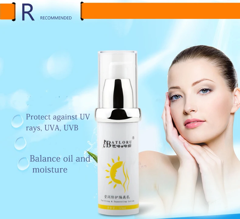 Batloru солнцезащитный крем для лица Spf 90 Pa++ maquillage водонепроницаемый/водостойкий Осветляющий Солнечный rostro protetor solar