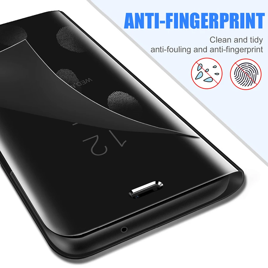 Умный зеркальный флип чехол для Mi 9T 9 F1 8 SE A1 A2 Mix 2 кожаный Xiaomi Redmi Note 7 5 6 K20 Pro 4X 5A 6A Plus