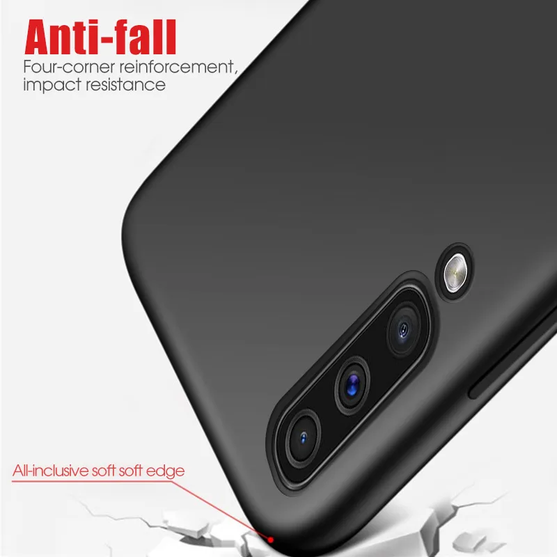 Оригинальный Мягкий силиконовый чехол для Samsung Galaxy A70 A50 A40 A30 A20 A60 M40 Ультратонкий A