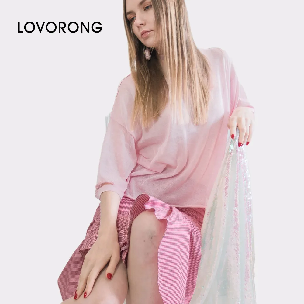 LOVORONG Women New Summer Irregular Fold Loose Casual Skirts | Женская одежда