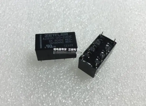 

Реле типа AZ830-2C-24DE 24V 24VDVDC24V 2A8 feet