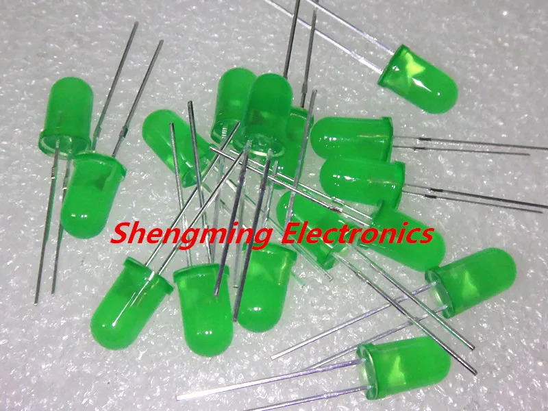 1000 шт. 5 мм зеленые супер яркие рассеянсветодиодный светильник ные лампы|diffused