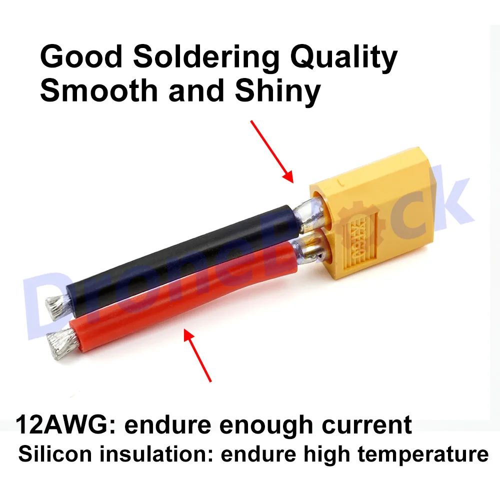 8 шт. силиконовый штекер 12AWG для аккумуляторов Lipo 40 мм|xt60 connector|silicone wiresilicone cable |