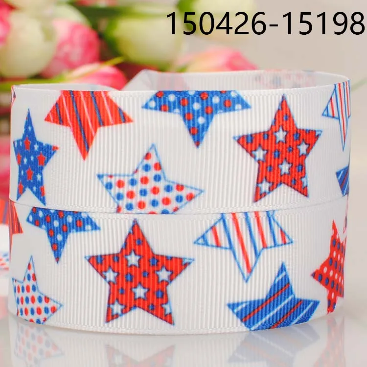 10 ярдов-разные размеры-лента с принтом happy July корсажная лента | Дом и сад