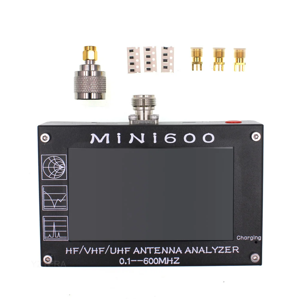 TFT LCD сенсорный экран антенный анализатор MINI600 0 1 600MHZ HF/VHF/UHF профессиональный