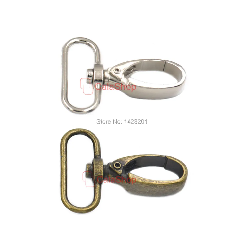 2 компл./лот металлический поворотный зажим крючок пряжки прямоугольный кольцо Dee