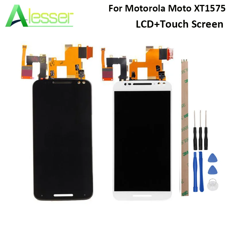 ЖК-дисплей Alesser для Motorola Moto X Style Xt1575 Xt1572 Xt1570 с дигитайзером сенсорного экрана в