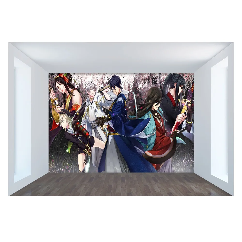 

[Self-Adhesive] 3D Touken Ranbu 995 Japan Anime Wall Paper mural Wall Print Decal Wall Murals