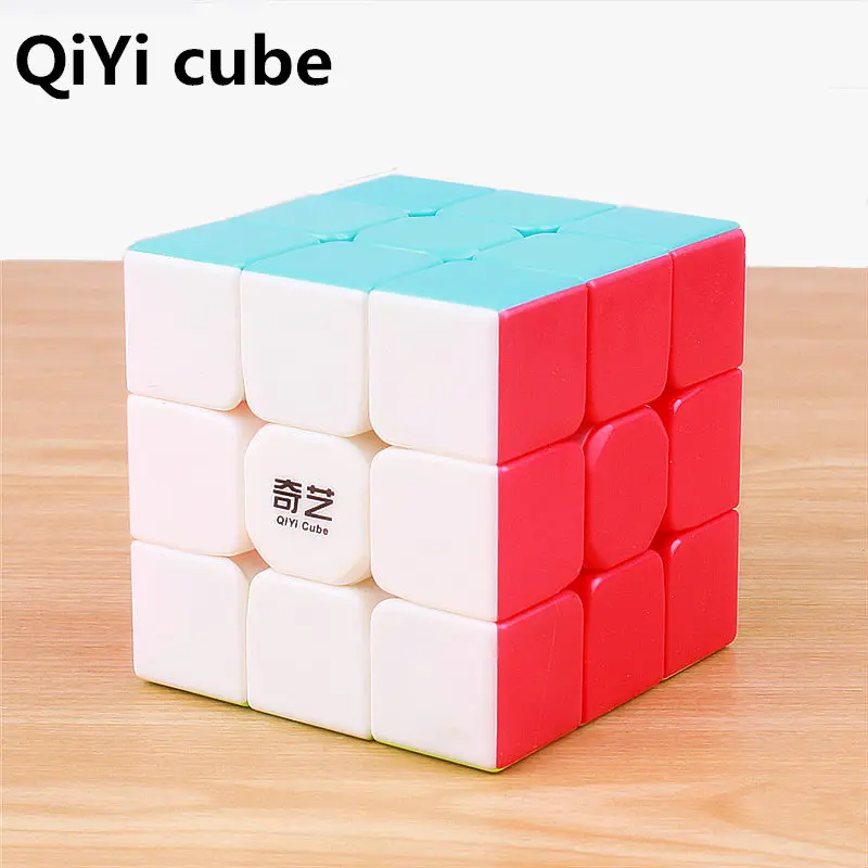 QiYi Sail W 3x3 Волшебные кубики, без наклеек, воин S, профессиональный скоростной куб, пазлы, Cubo Magico, Монтессори, обучающая игрушка для детей