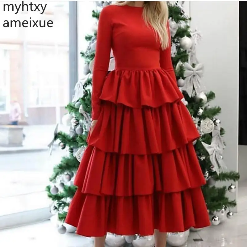 

Red Event New Arrival Long Sleeve Muslim Evening Dress 2021 Vintage Ever Pretty Gowns For Women Robe Soiree Dubai Robe De Soiree