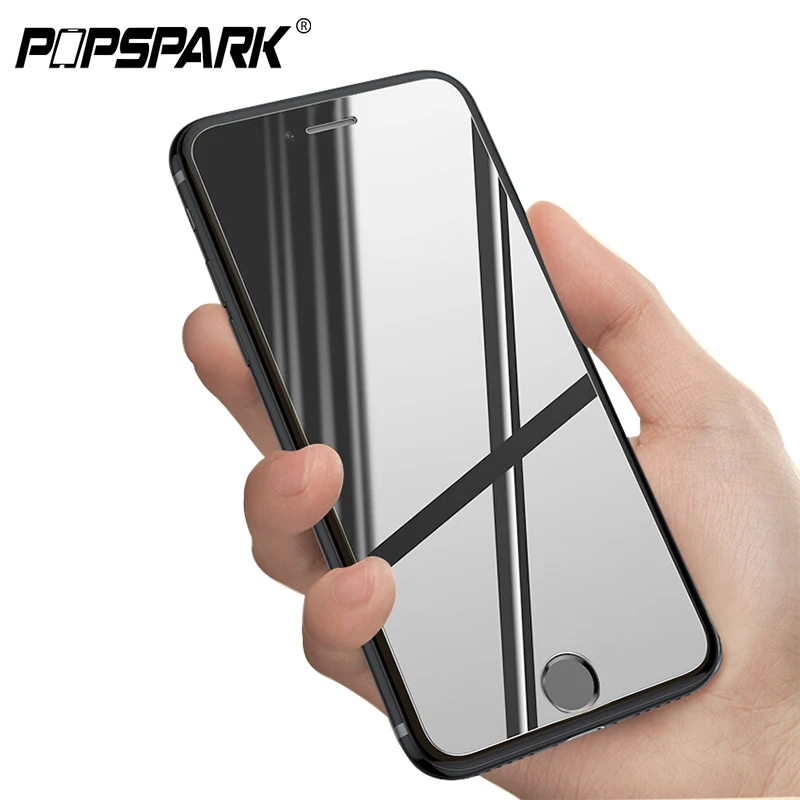 Стекло на айфон 7 защитное стекло Для iPhone 7 6 6S 5 5S 5C SE защитный Стекло роскоши зеркало Экран протектор для iPhone X 10 XS MAX XR закаленное стекло 9h фильм
