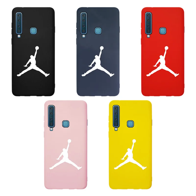 Sport Phone Case For Samsung Galaxy A9 A9s A8 A8s A7 A6 A5 Plus Star 2018 Silicone Cover Soft TPU Back Cases Basketball | Мобильные