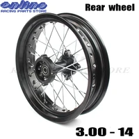 14 inch rear wheels 3 00 14 alloy rim for kayo bse apollo xmotos racing supermoto dirt pit bike off road