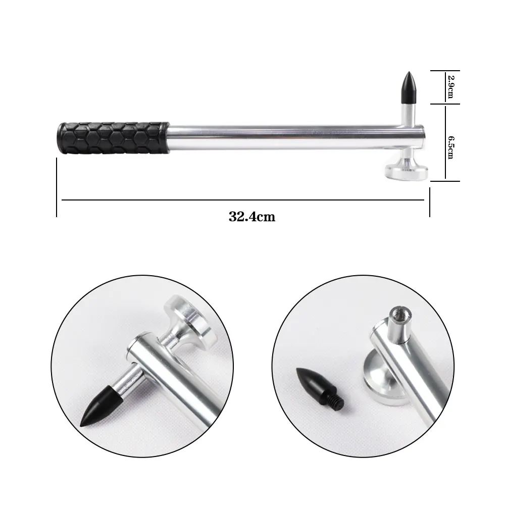 barato Furuix Hastes Gancho Ferramentas Paintless Dent Repair Kit Ferramenta De Remoção Do Dente Carro Granizo Martelo