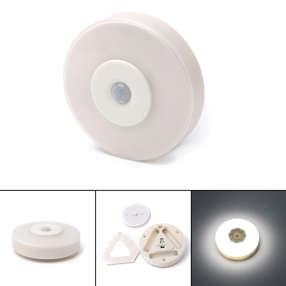 Универсальный светодиодный ночник для детей 3xaaa батарея датчик света PIR