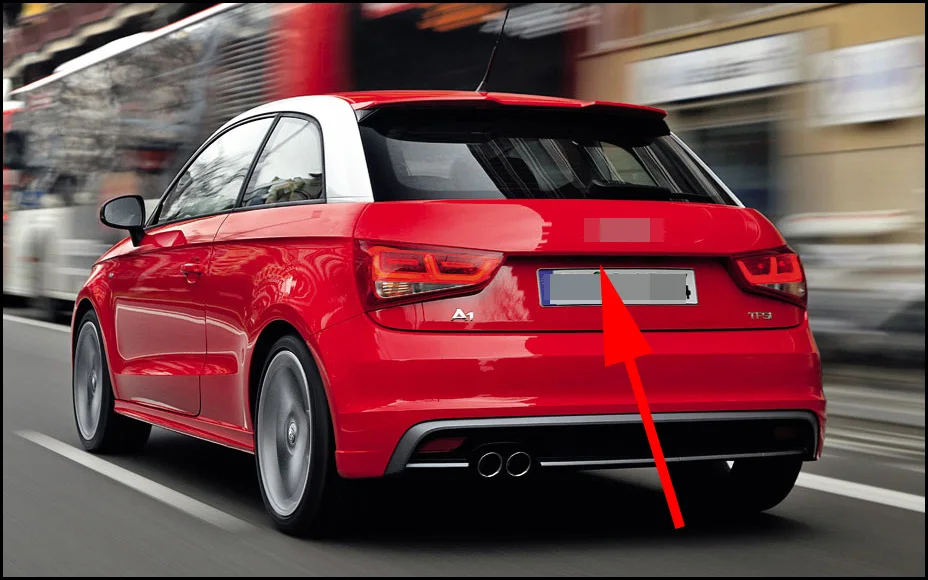AUTONET HD Ночное видение резервная камера заднего вида Камера для Audi A1 2011 2012 2013 CCD/номерные знаки для Камера