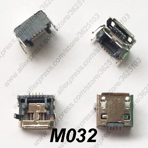 10 шт. разъем Micro USB M051/M032 4 фута DIP H = 3 9 2 0 для зарядки телефона гнездо Mini 5Pin |
