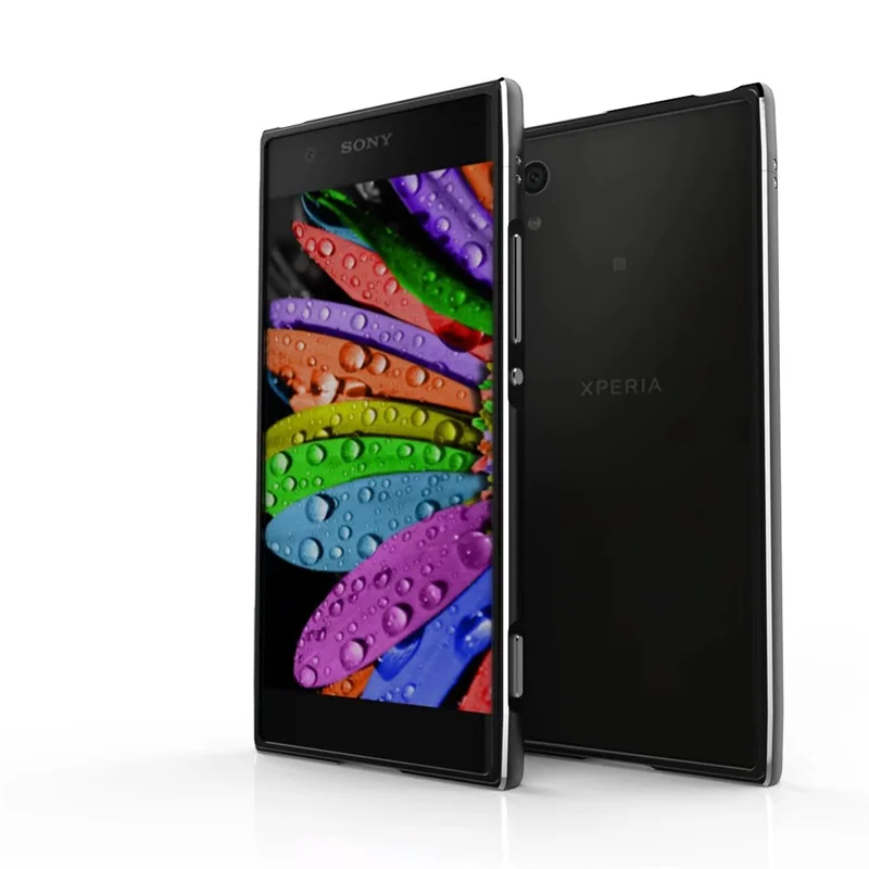 Aluminum Metal Bumper Frame For Sony Xperia XA1 Plus Case Luxury Shockproof Shield Dual Color for Xa1 plus XA1+ Cover | Мобильные