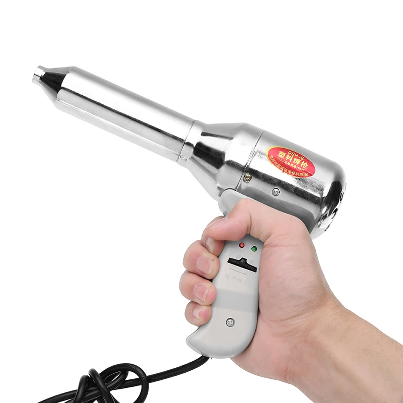 

700W Plastic Welding Torch Adjustable Temperature Welding PVC Hot Air Torch Auto Parts PP Plastic Hot Air Gun Welding Equipment