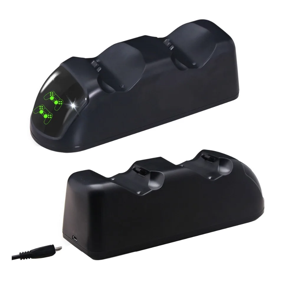 Для Sony PS4/PS4 тонкий/PS4 Pro контроллер Зарядное устройство док станция для зарядки с