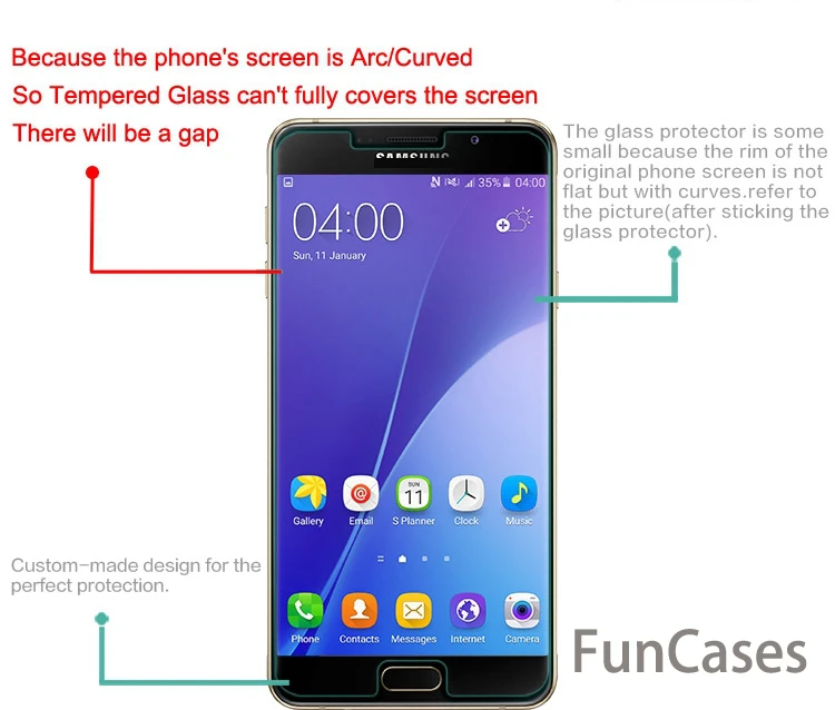 Для samsung Galaxy A5 A7 A8 J2 PRO 2018 A3 2017 закаленное Стекло J1 J3 J5 J7 2016 J510 Анти Shatter Экран