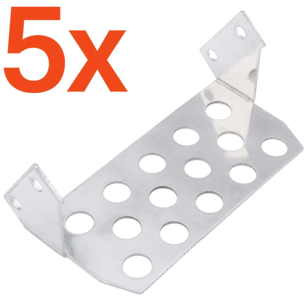 5 шт./лот защита шасси из нержавеющей стали противоскользящая пластина Защита для