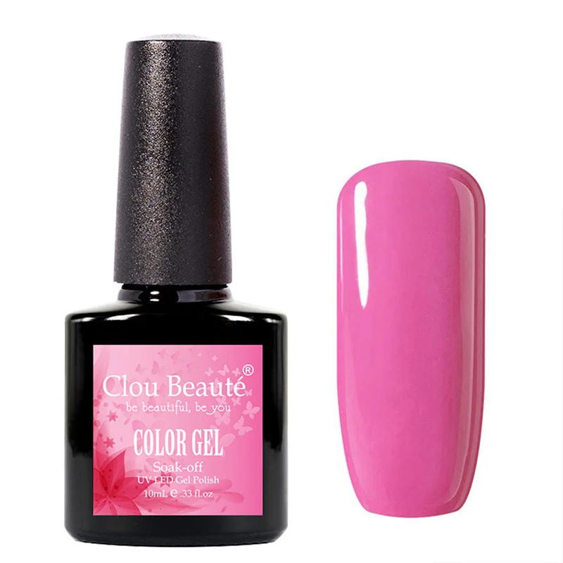 Новый Цветной Гель лак Clou Beaute 10 мл BIZ CB P 17 для ногтей отмачиваемый лак|gel polish soak off|gel