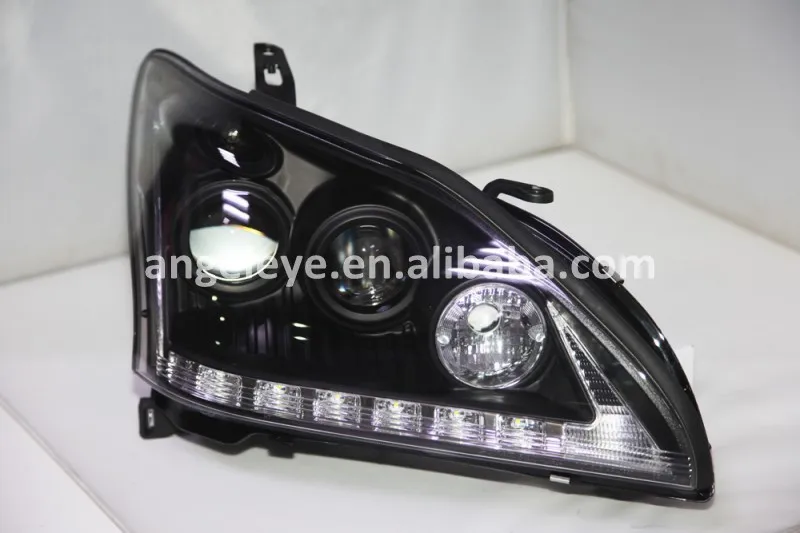 2004-2009 год для Lexus RX300 RX330 RX350 светодиодный головной фонарь черный корпус SN