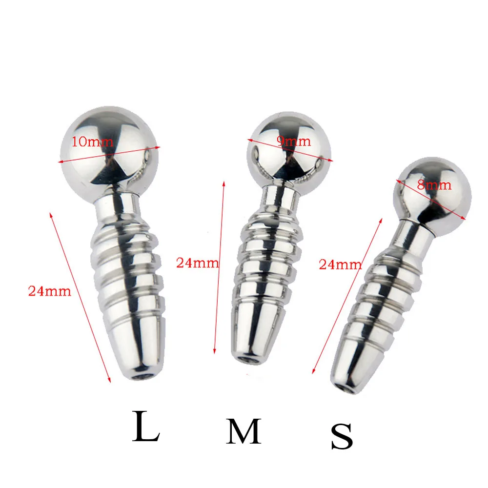 3 размера на выбор пробка для пениса из нержавеющей стали катетер уретры диляторы