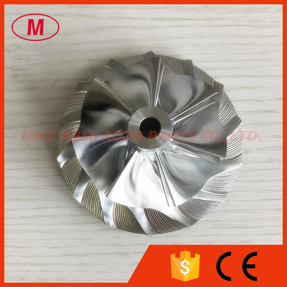K27 5070-123- 54,50/77,00 мм 7+ 7 лопасти турбо заготовка/фрезерный/алюминий 2618 колеса компрессора для 5326-970-6290/6291/6292/6293