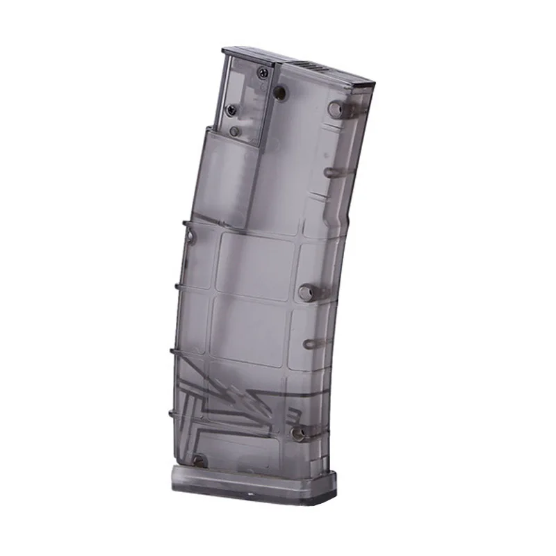 Пластиковый BB погрузчик VULPO 500rd BK/прозрачный/зеленый/синий для Airsoft AEG
