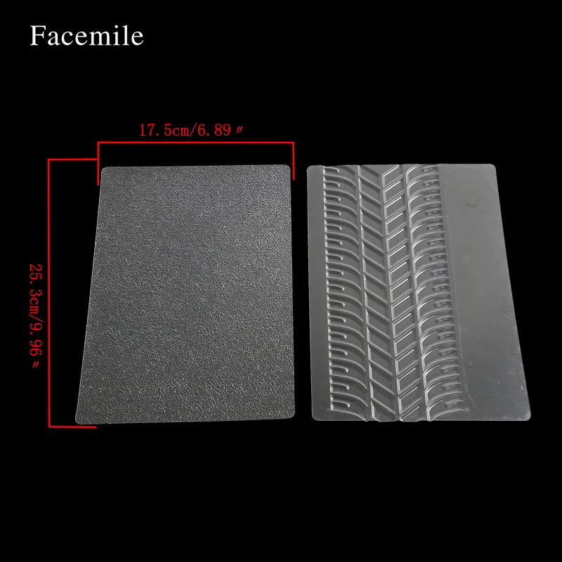 Facemile 6 шт./компл. 4 вида стилей текстурная Пластиковая форма коврик для выпечки