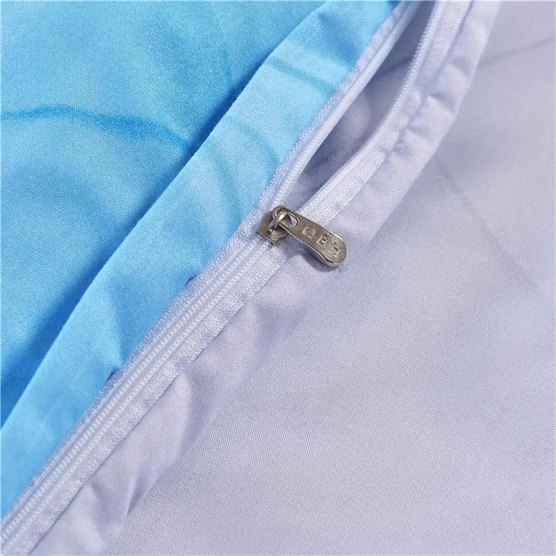 Роскошные 3d пуговицы с геометрическим принтом пододеяльник Рюшами Набор